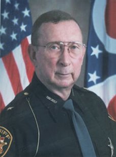 Profile headshot of Sheriff Larry R. Mincks