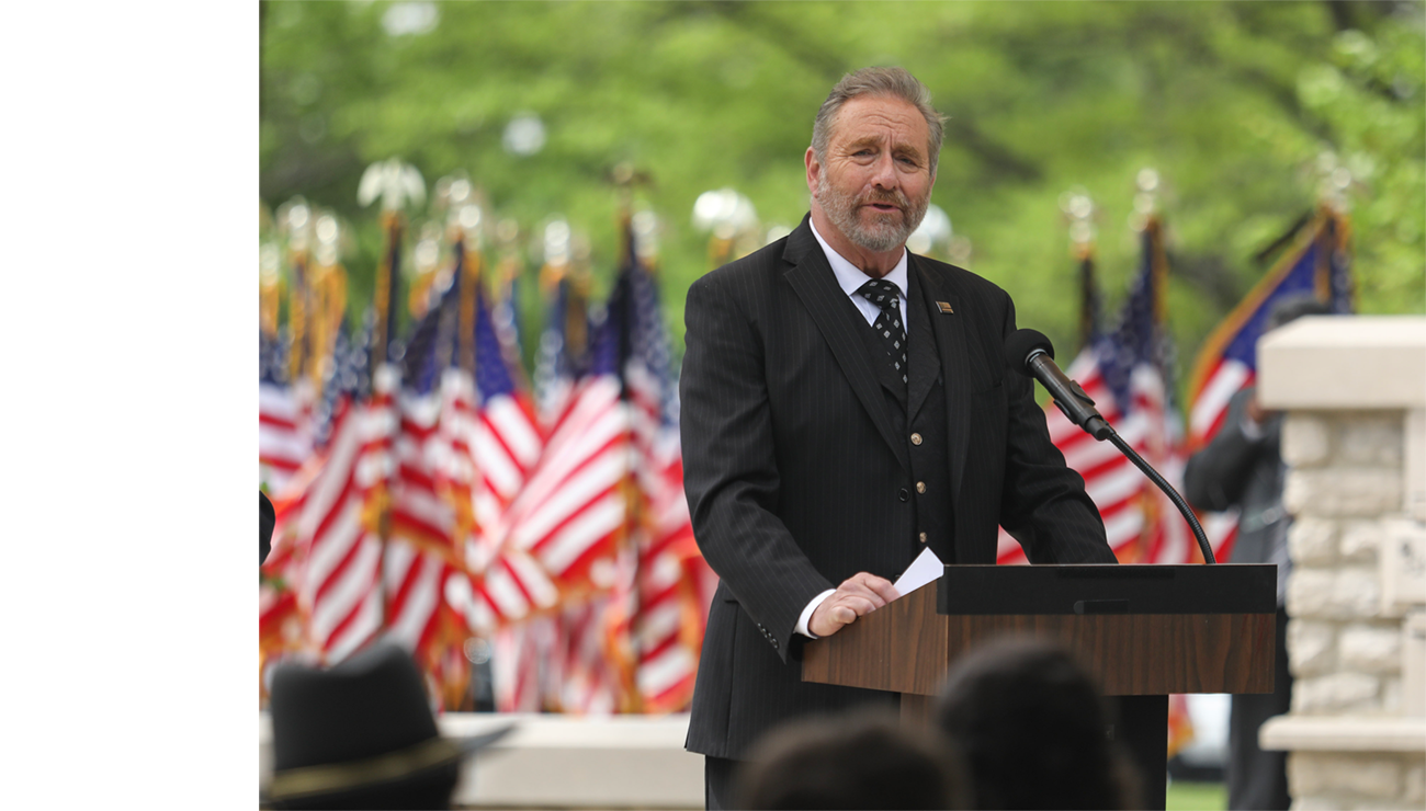 AG Yost Speaking at the 2025 Fallen Officer Memorial