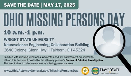 Ohio Missing Persons Day