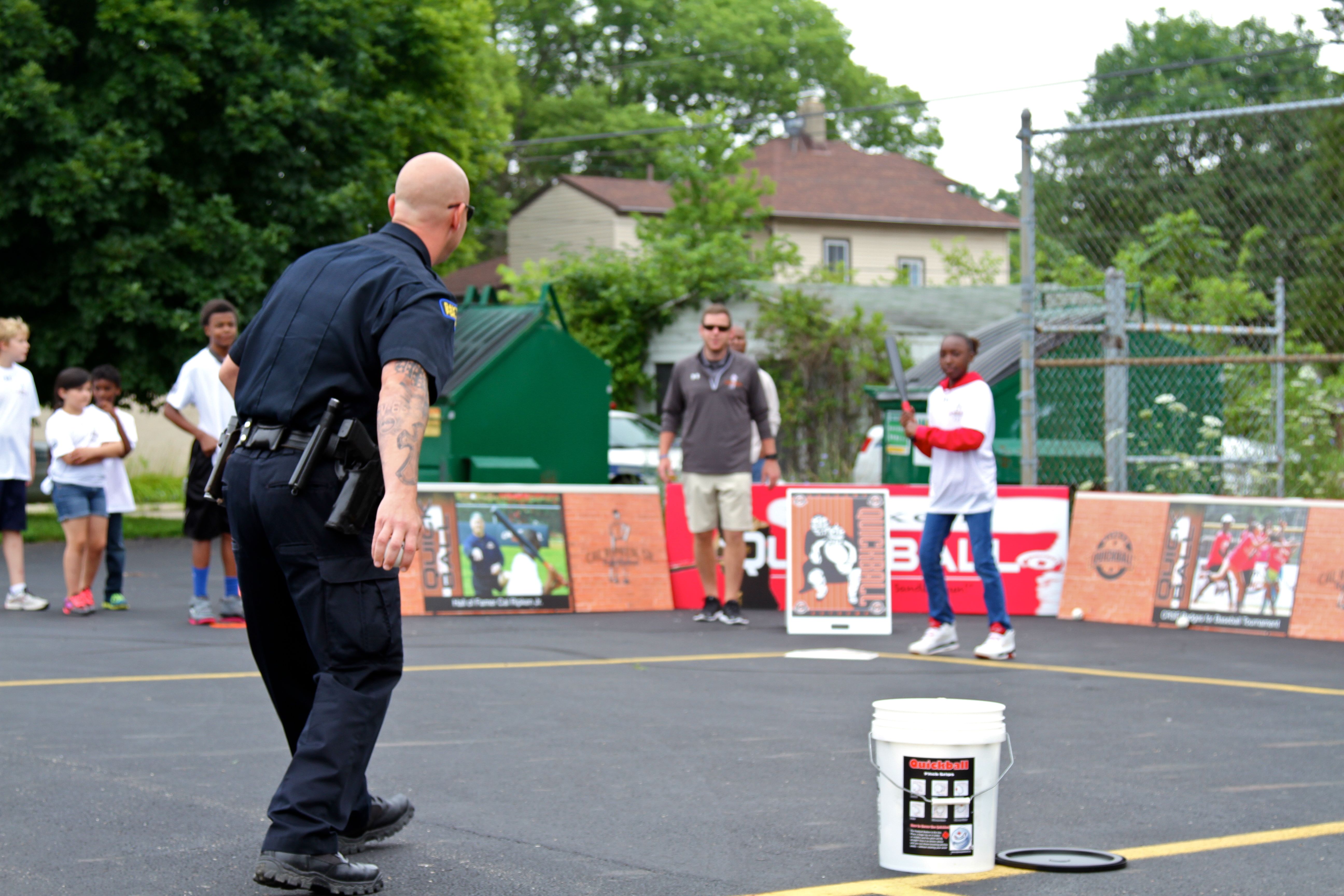 Attorney General DeWine, Cal Ripken, Jr. Attend Badges for Baseball Clinic