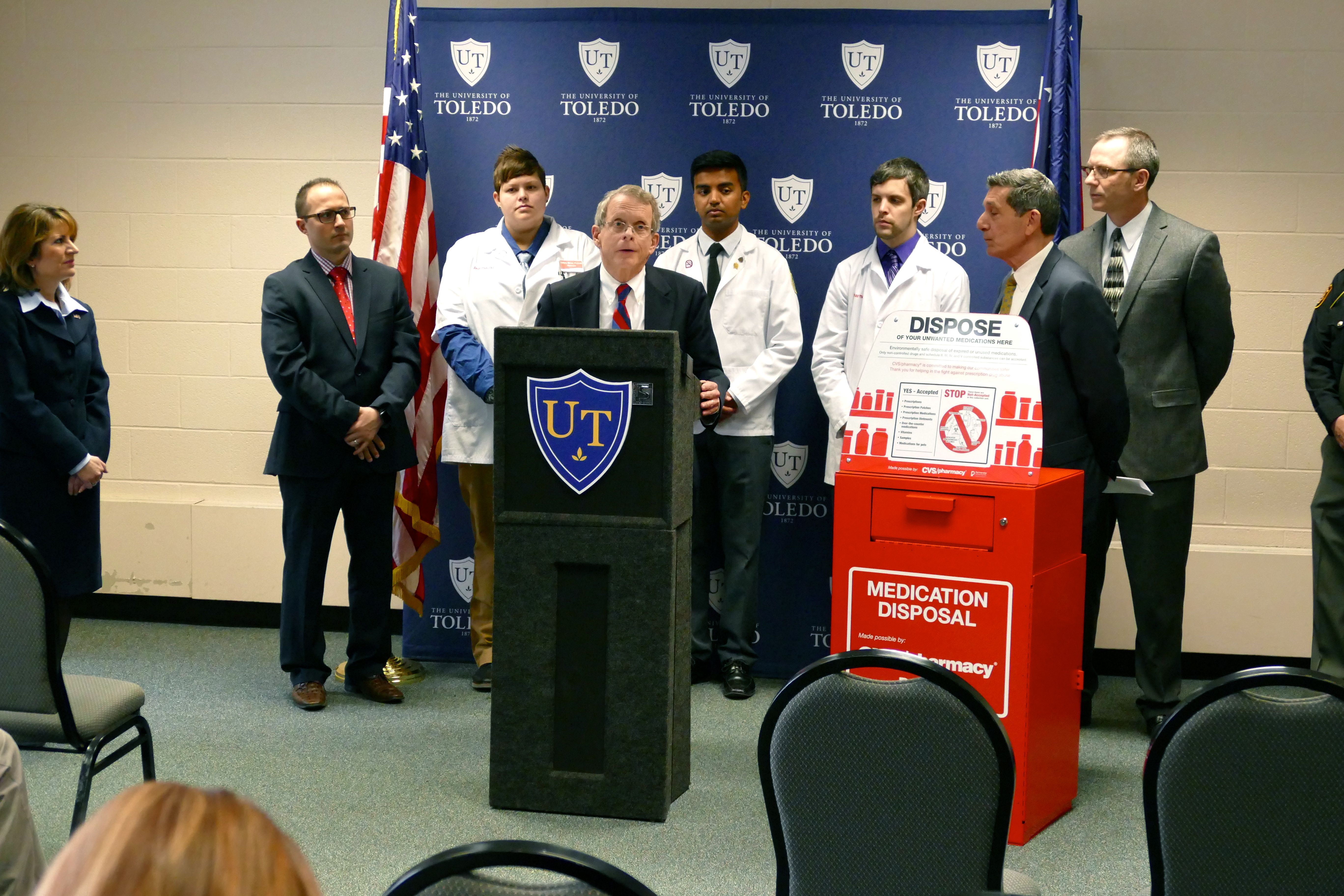 CVS Health and Ohio Attorney General Mike DeWine announces naloxone available without prescription