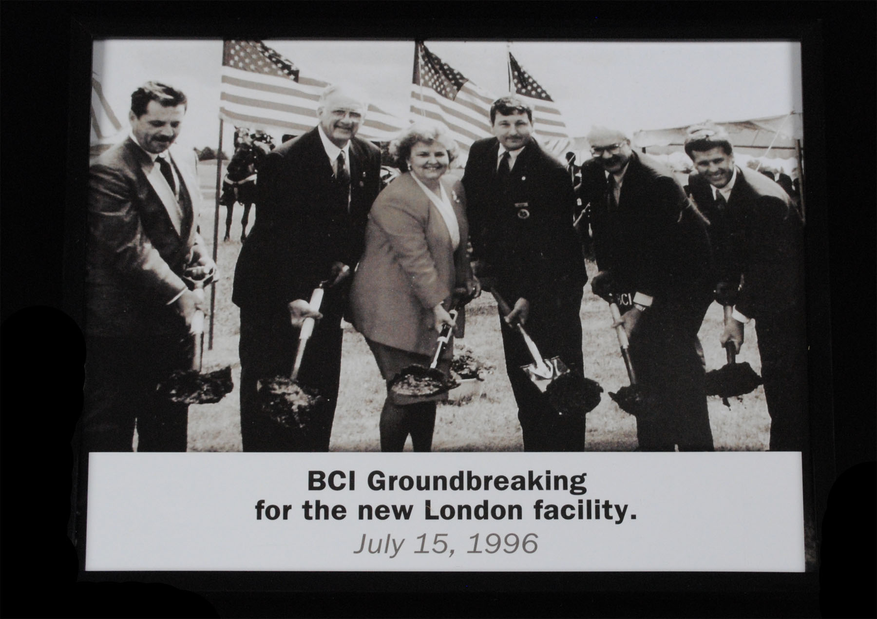 Photograph of Attorney General Betty D. Montgomery at the BCI Groundbreaking  