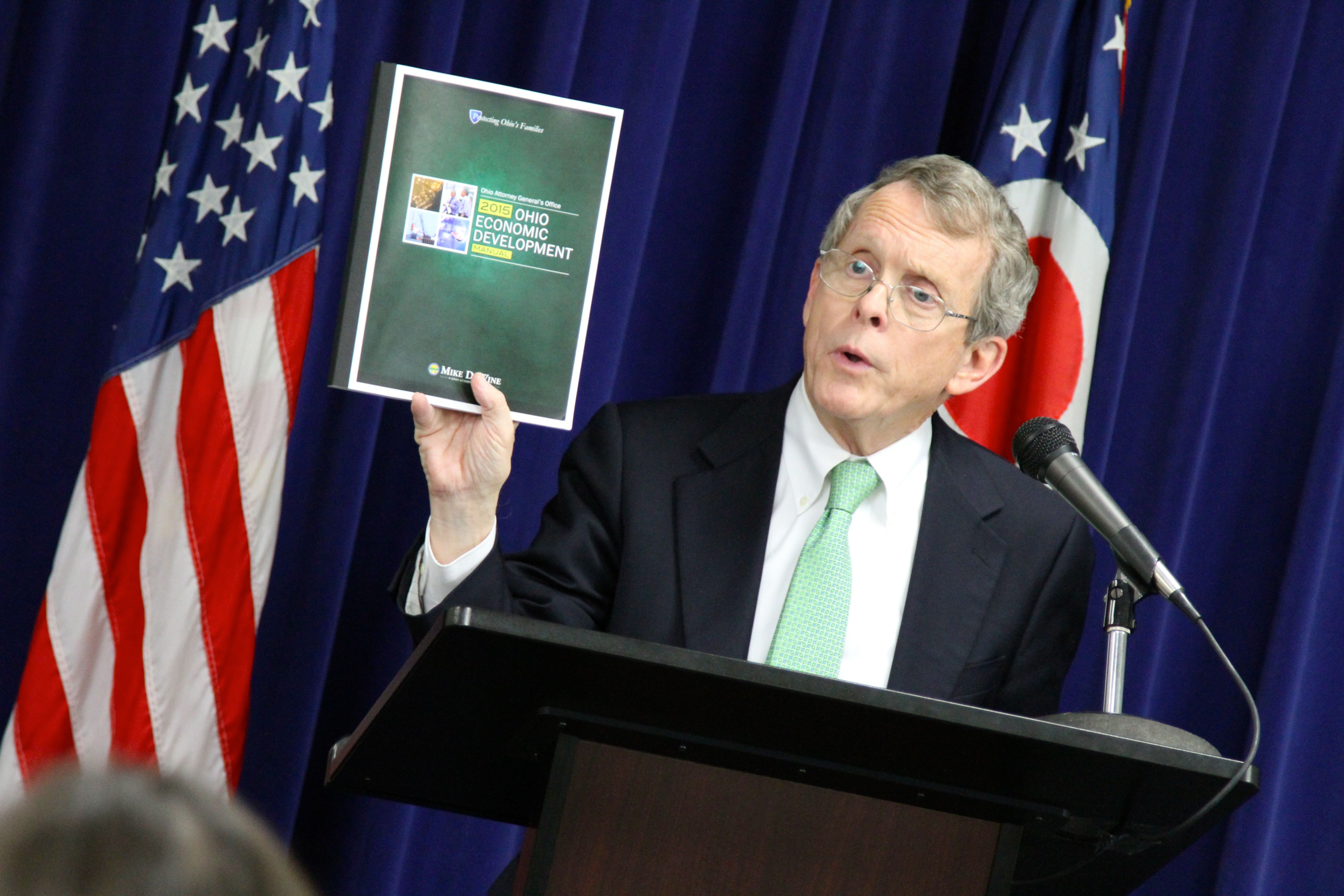 Attorney General Mike DeWine : 2015 Ohio Economic Development