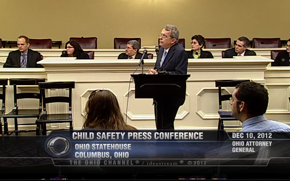 Attorney General DeWine News Conference on Foster Youth and Child Safety