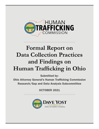 Formal Report on Data Collection Practices and Findings on Human Trafficking in Ohio