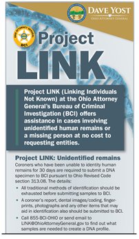 Project LINK information for law enforcement