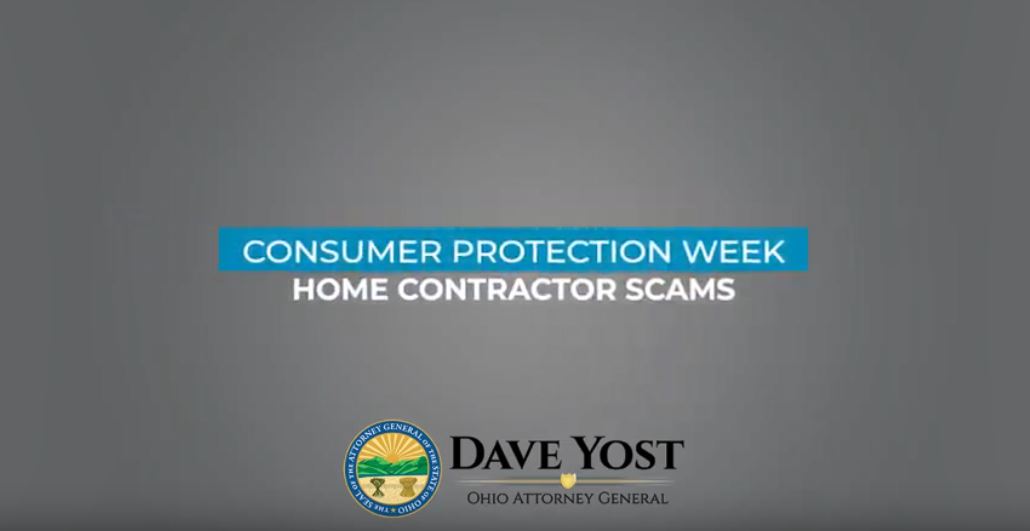 National Consumer Protection Week - Home Contractor Scams